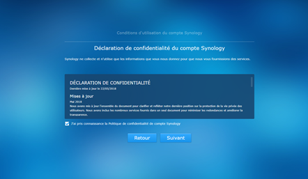 configuration serveur NAS