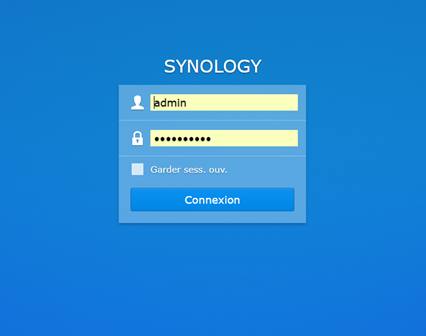 configuration serveur NAS