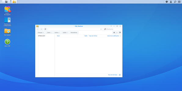 configuration serveur NAS