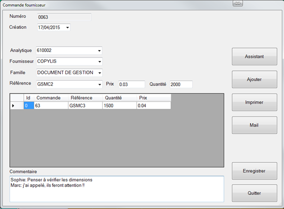 SIM Order creation