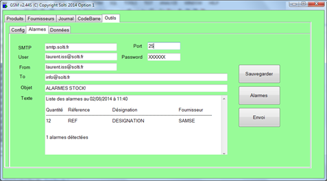 SIM configuration