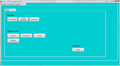 SIM Data tab