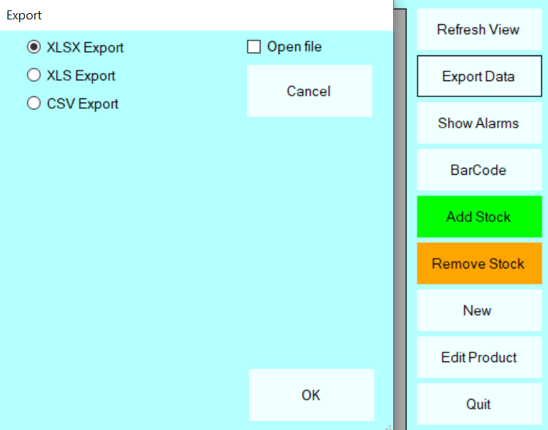 Export SIM data