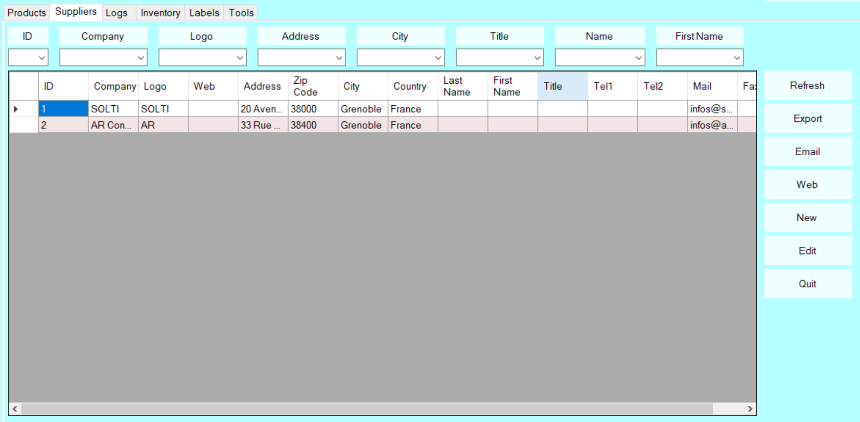 Journal display on SIM